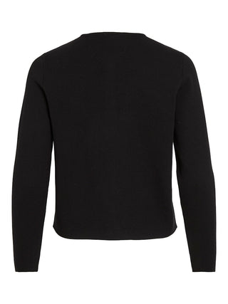 VILA GmbH / Damen-Strick / VISWAY O-NECK L/S BUTTON KNIT CARDI