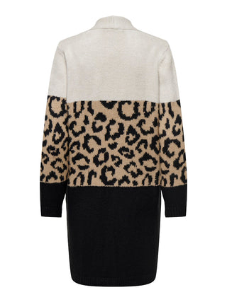 Bestseller / Damen-Strick / ONLJADE ANIMAL LS CARDIGAN KNT NOOS