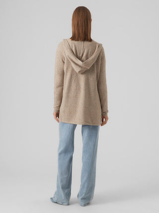 Vero Moda / Damen-Strick / VMDOFFY LS OPEN HOOD CARDIGAN GA NO