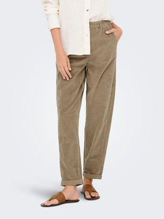 Bestseller / Damen-Hose / ONLFLORA MW ELA CORD CARROT PANT PN