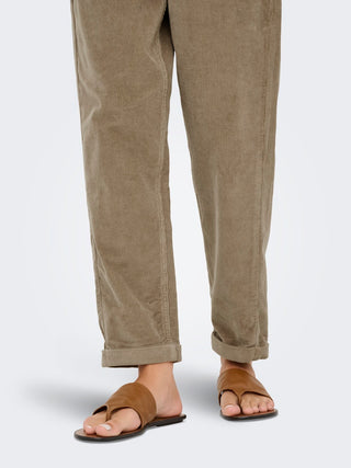 Bestseller / Damen-Hose / ONLFLORA MW ELA CORD CARROT PANT PN