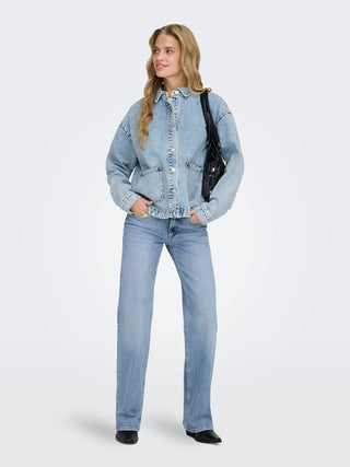 Only / Damen-Jeans / ONLJUICY LW WIDE LEG DNM REA365 NOO