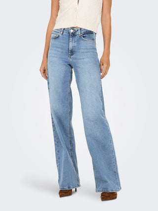 Only / Damen-Jeans / ONLMADISON BLUSH HW WIDE DNM CRO371