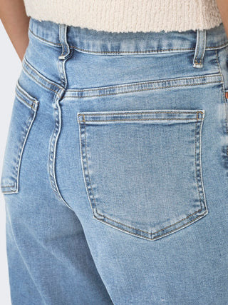 Only / Damen-Jeans / ONLMADISON BLUSH HW WIDE DNM CRO371
