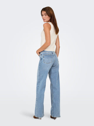 Only / Damen-Jeans / ONLMADISON BLUSH HW WIDE DNM CRO371