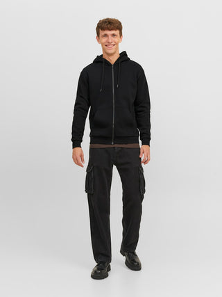 Bestseller / Herren-Sweat / JJEBRADLEY SWEAT ZIP HOOD NOOS