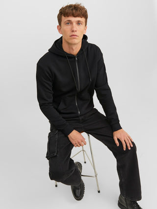 Bestseller / Herren-Sweat / JJEBRADLEY SWEAT ZIP HOOD NOOS