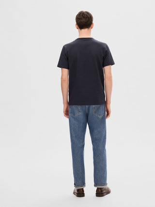 Bestseller / Herren-Shirt / SLMSANDER SEERSUCKER SS O-NECK TEE
