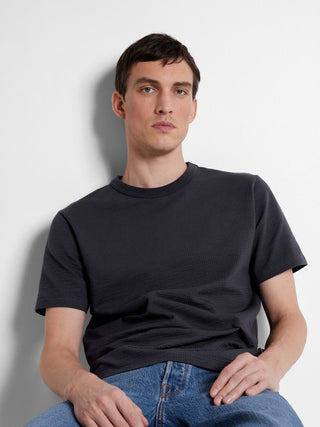 Bestseller / Herren-Shirt / SLMSANDER SEERSUCKER SS O-NECK TEE