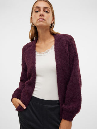 Bestseller / Damen-Strick / VMMAYBE LS OPEN CARDIGAN NOOS