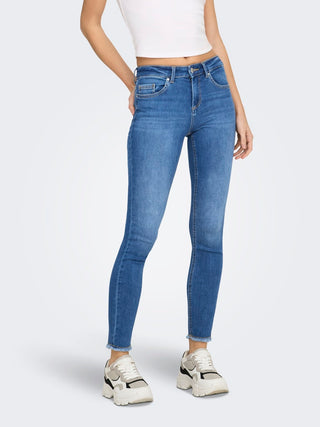 Only / Damen-Jeans / ONLBLUSH MID SK ANK RW DNM REA1319