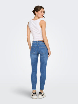 Only / Damen-Jeans / ONLBLUSH MID SK ANK RW DNM REA1319