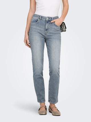 Only / Damen-Jeans / ONLEMILY STRETCH HW ST AK DNM DOT32