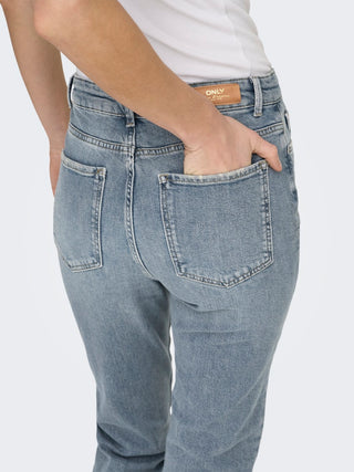 Only / Damen-Jeans / ONLEMILY STRETCH HW ST AK DNM DOT32