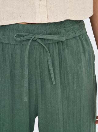 Only / Damen-Hose / ONLTIZANA COTTON LOOSE PANTS WVN NO