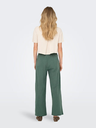 Only / Damen-Hose / ONLTIZANA COTTON LOOSE PANTS WVN NO