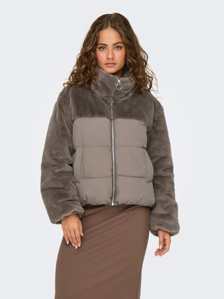 Bestseller / Damen-Jacke / ONLWANJA FUR PUFFER MIX JACKET NOOS