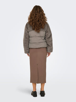 Bestseller / Damen-Jacke / ONLWANJA FUR PUFFER MIX JACKET NOOS