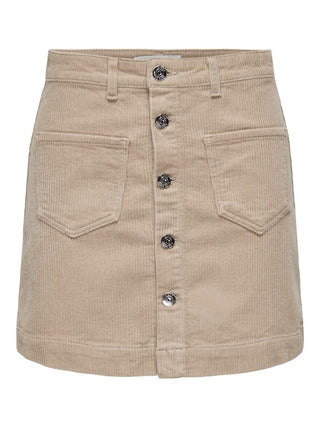 Only / Damen-Rock / ONLAMAZING GLOBAL HW CORD SKIRT PNT