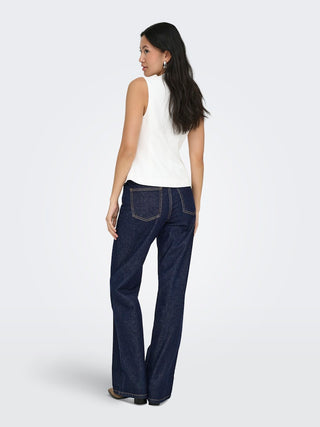 Only / Damen-Jeans / ONLJUICY HW WIDE RINSE DNM MAS763 N
