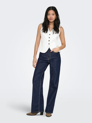 Only / Damen-Jeans / ONLJUICY HW WIDE RINSE DNM MAS763 N