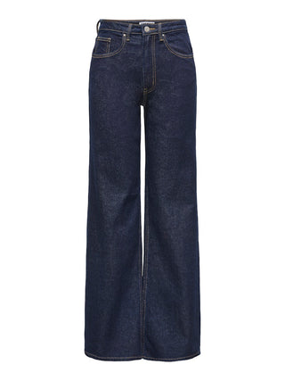 Only / Damen-Jeans / ONLJUICY HW WIDE RINSE DNM MAS763 N