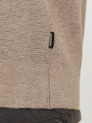 Bestseller / Herren-Strick / JJMILANO STITCH KNIT HALF ZIP SN