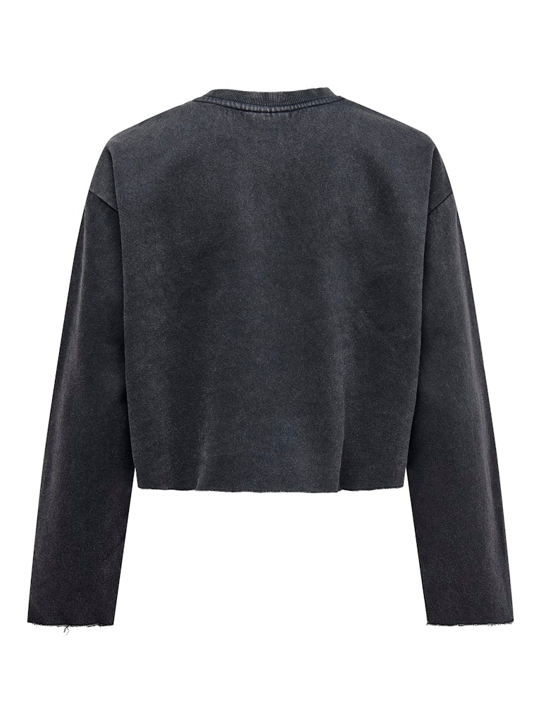 Only / Damen-Shirt / ONLCALLIE L/S STONES O-NECK SWT – Indigo Mode