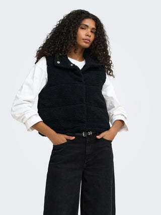 Bestseller / Damen-Jacke / ONLSANDRA TEDDY WAISTCOAT OTW NOOS