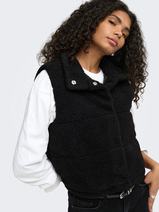 Bestseller / Damen-Jacke / ONLSANDRA TEDDY WAISTCOAT OTW NOOS