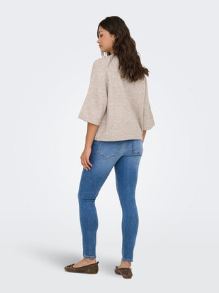 Bestseller / Damen-Strick / ONLSIMONI 3/4 PULLOVER KNT NOOS