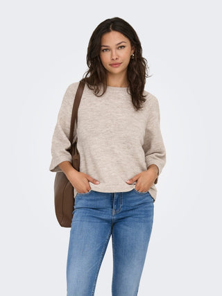 Bestseller / Damen-Strick / ONLSIMONI 3/4 PULLOVER KNT NOOS