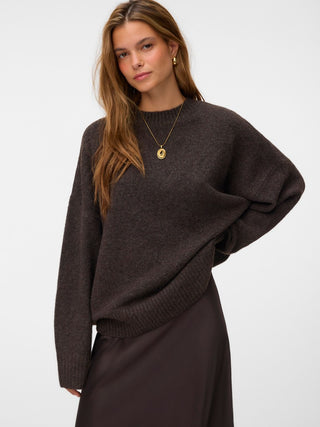 Bestseller / Damen-Strick / VMBOOM LS O-NECK PULLOVER GA NOOS