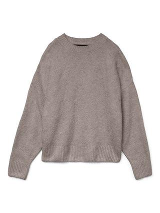 Bestseller / Damen-Strick / VMBOOM LS O-NECK PULLOVER GA NOOS