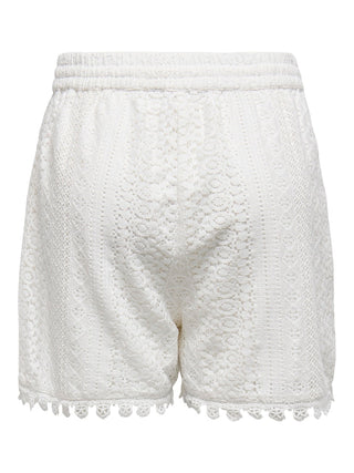 Only / Damen-Short / ONLHELENA STRING LACE SHORTS WVN