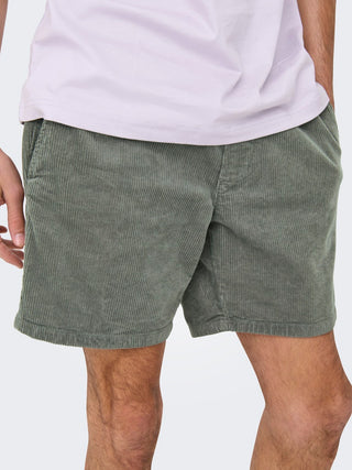 Bestseller / Herren-Shorts / ONSTEL CORDUROY 0185 SHORTS NOOS