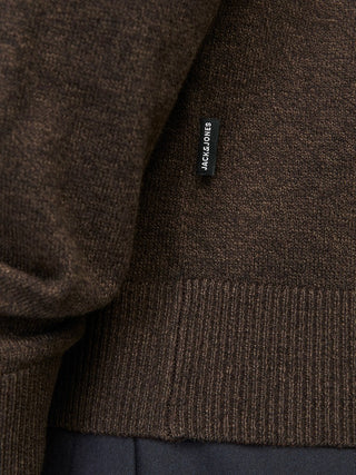 Bestseller / Herren-Strick / JJEEMIL KNIT HALF ZIP NOOS