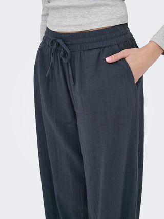 Only / Damen-Hose / ONLTIZANA COTTON LOOSE PANTS WVN NO