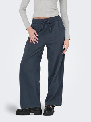 Only / Damen-Hose / ONLTIZANA COTTON LOOSE PANTS WVN NO
