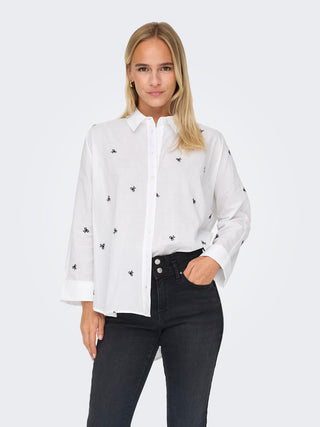 190858015 Bright White/BLACK BOW;25