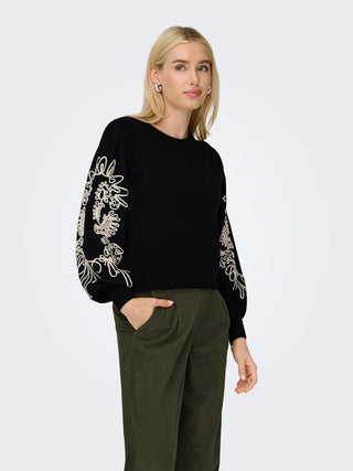 Bestseller / Damen-Shirt / ONLMAGNOLIA LS DETAIL PULLOVER KNT