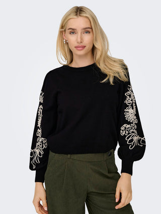 Bestseller / Damen-Shirt / ONLMAGNOLIA LS DETAIL PULLOVER KNT