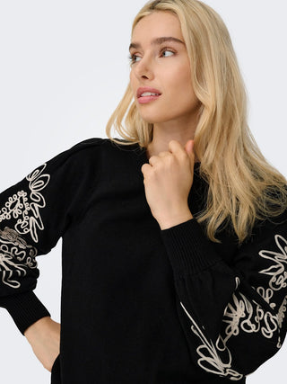 Bestseller / Damen-Shirt / ONLMAGNOLIA LS DETAIL PULLOVER KNT