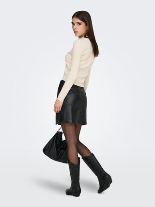 Bestseller / Damen-Shirt / ONLKAYA LS POLO KNT NOOS