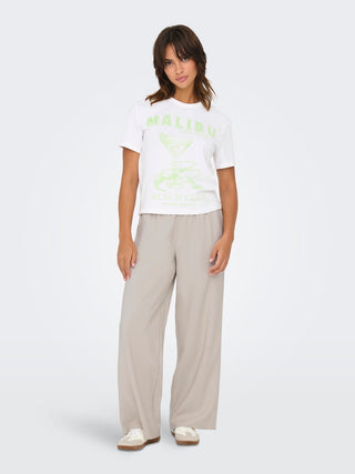 Bestseller / Damen-Hose / ONLARIS LIFE HW PULL-UP PANT WVN NO