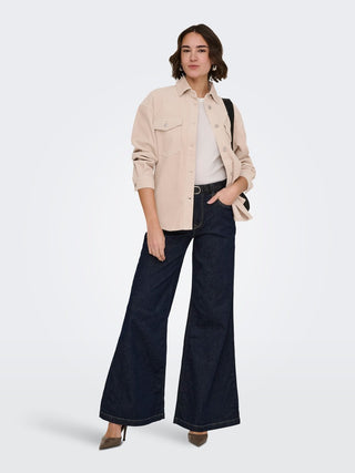 Bestseller / Damen-Bluse / ONLTIGGY L/S CORD SHACKET PNT NOOS