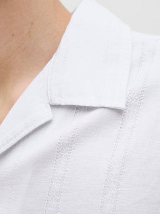 Jack+Jones Premium / Damen-Bluse / JPRCCMONTANA DOBBY RESORT S/S SHIRT