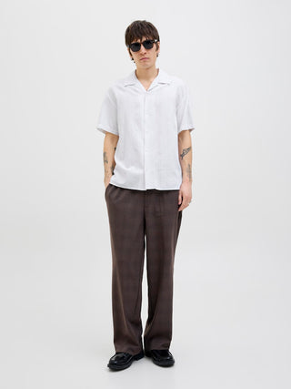 Jack+Jones Premium / Damen-Bluse / JPRCCMONTANA DOBBY RESORT S/S SHIRT