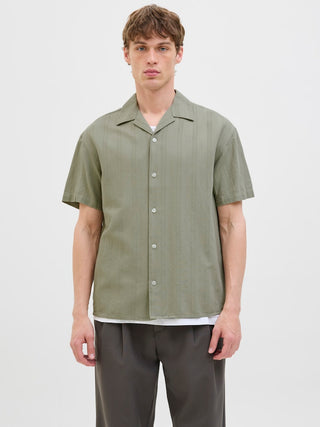 Jack+Jones Premium / Damen-Bluse / JPRCCMONTANA DOBBY RESORT S/S SHIRT