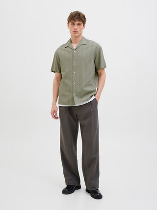 Jack+Jones Premium / Damen-Bluse / JPRCCMONTANA DOBBY RESORT S/S SHIRT